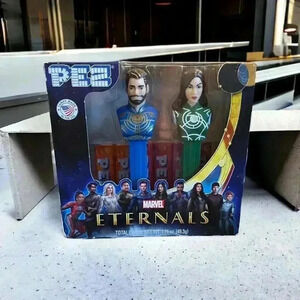 Marvel Eternals Ikaris and Sersi Pez Twin Pack. Pez Collector’s set.